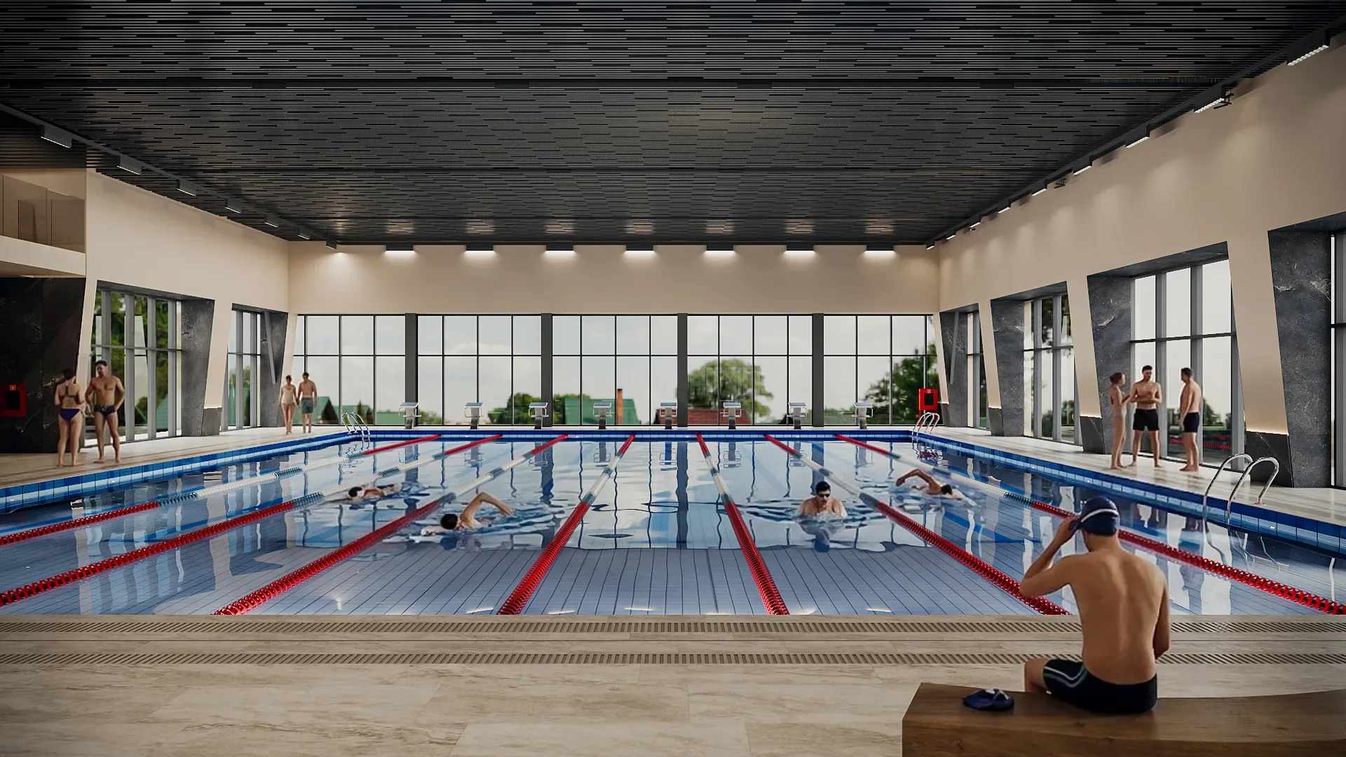 Zona acvatică — GRIT Sport Complex