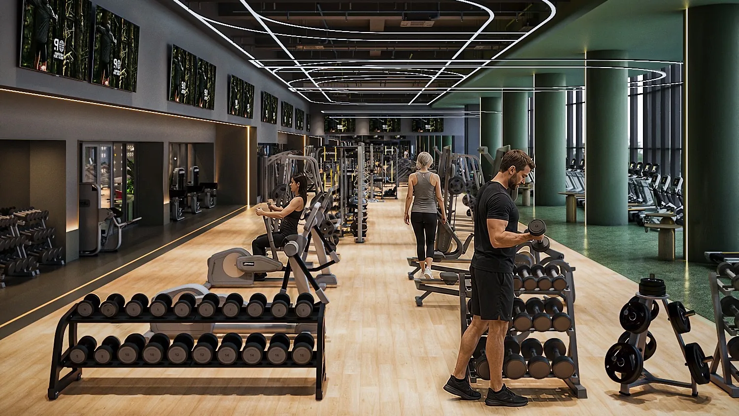 GRIT Sport Complex — gym floor